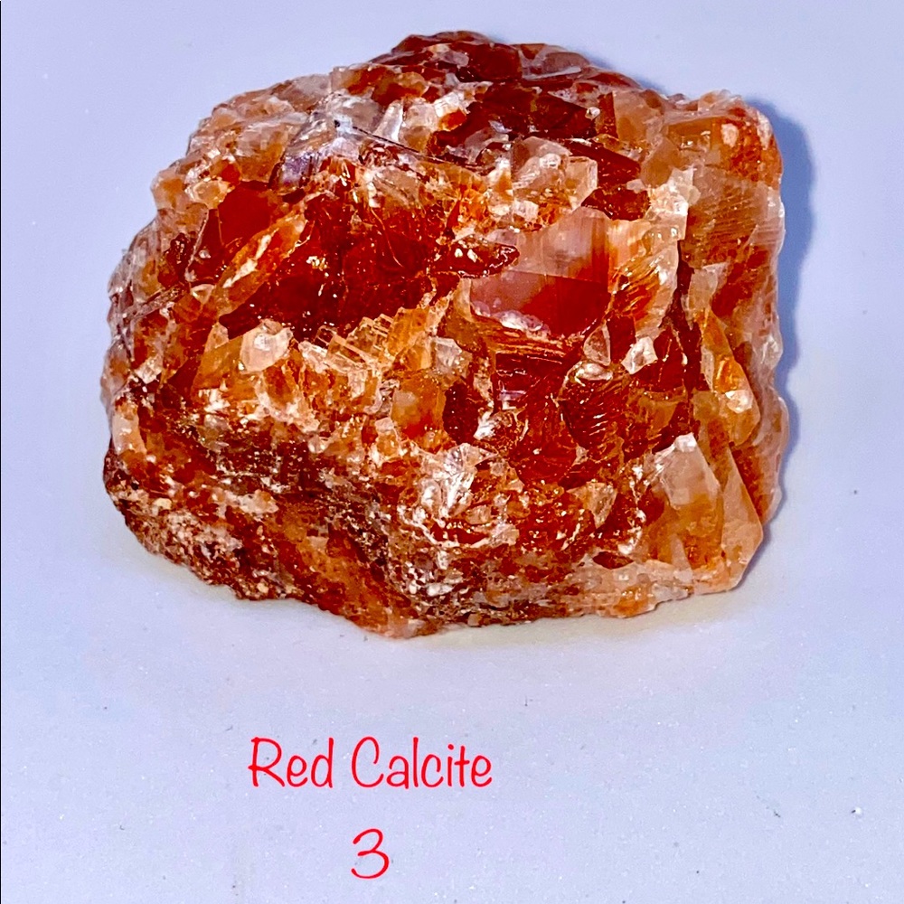 Red Calcite Healing Crystal